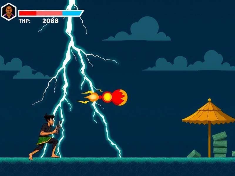 Goa Lightning Leap gameplay screenshot